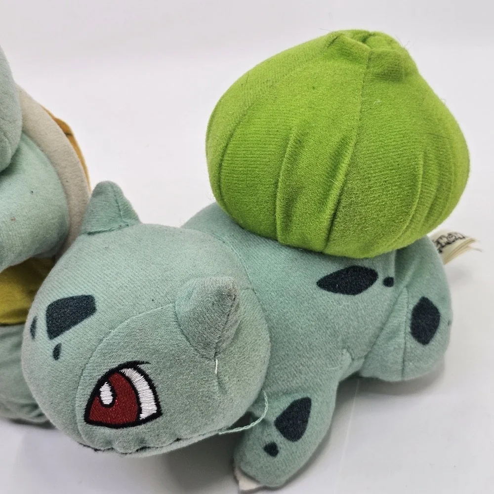 Pokemon Toy Factory Plush Lot of 3 Bulbasaur Squirtle Charizard 2015